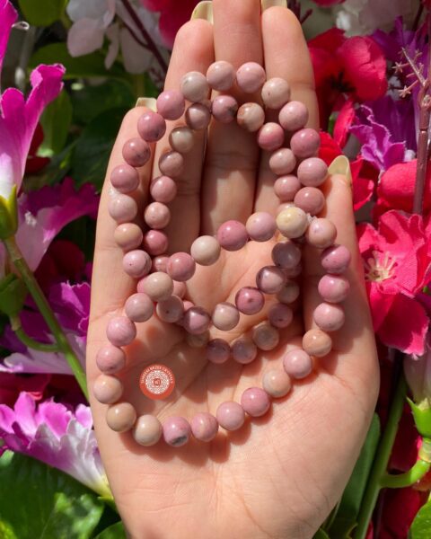 Rhodochrosite-bracelet