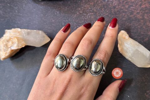 pyrite-ring